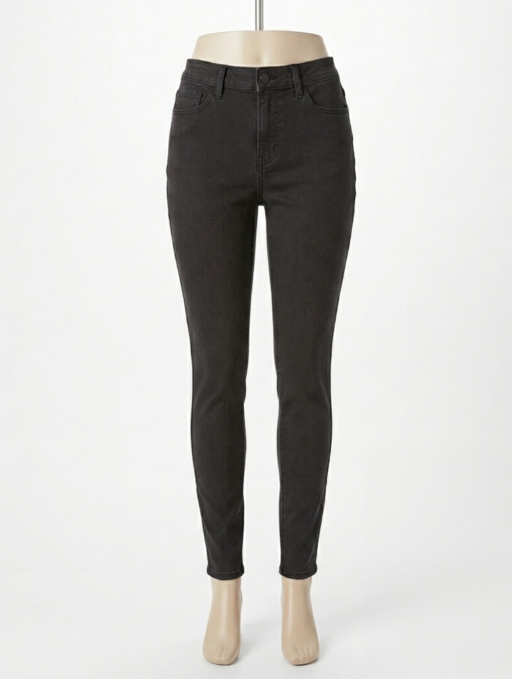 Time and Tru Women's Charcoal Skinny Jeans